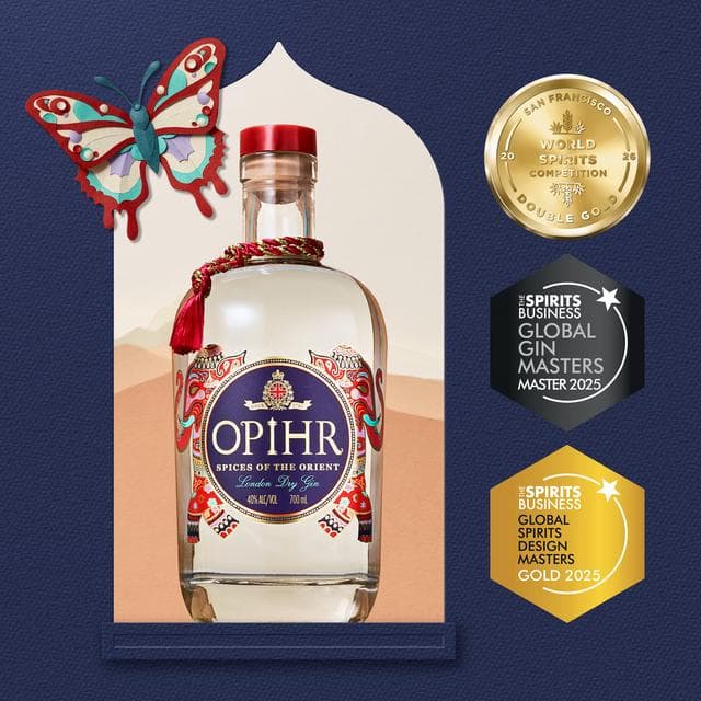 Opihr Oriental Spiced London Dry Gin 70cl - gallery image 3
