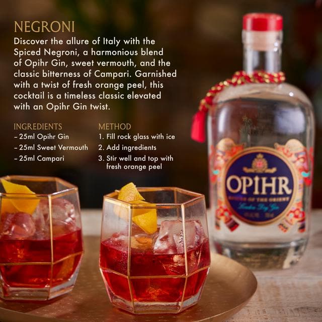Opihr Oriental Spiced London Dry Gin 70cl - gallery image 4