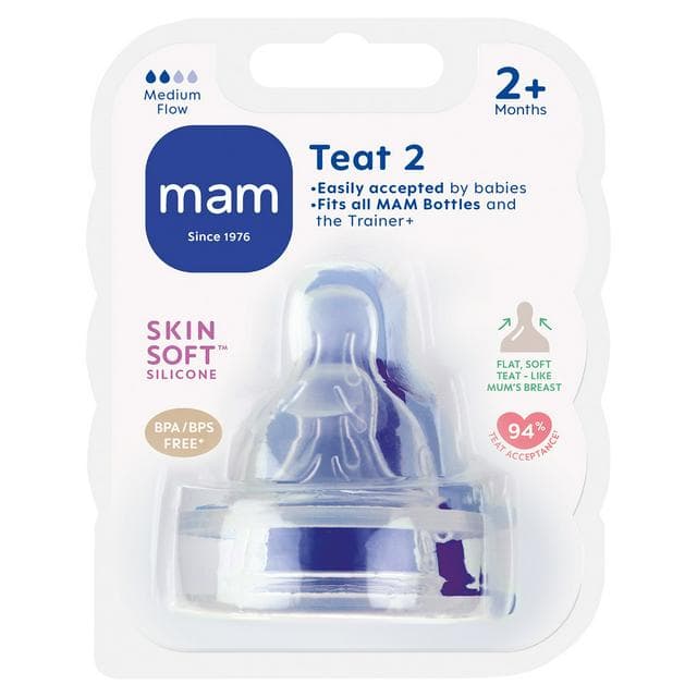 Mam Medium Flow Teat x2 - gallery image 1