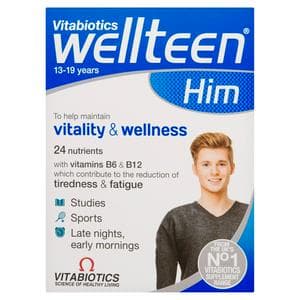 Vitabiotics Wellteen Him, 13-19 Years x30
