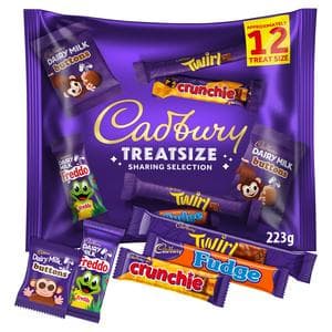 Cadbury 207g Treatsize Chocolate Variety Bag