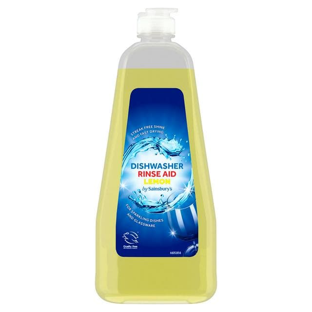 Sainsbury's Dishwasher Rinse Aid Lemon 400ml - gallery image 1