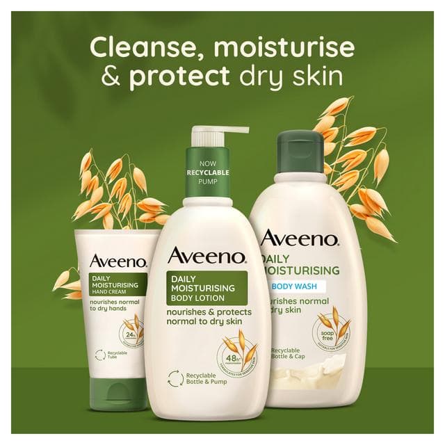 Aveeno Body Wash for Dry & Sensitive Skin 500ml - gallery image 6