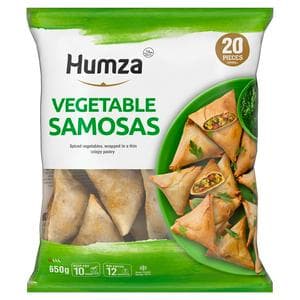 Humza Frozen Vegetable Samosas 650g