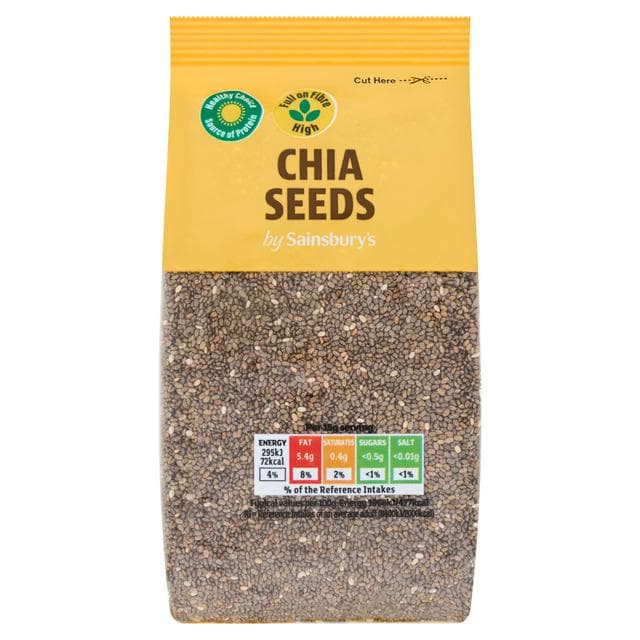 Sainsbury's Chia Seeds 150g - gallery image 1