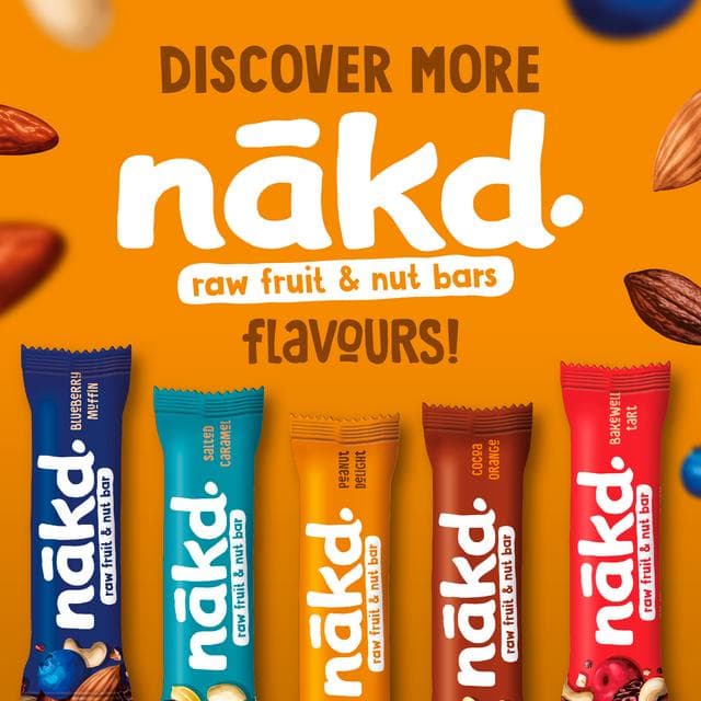 Nakd Peanut Delight Fruit & Nut Bars 4 x 35g - gallery image 6
