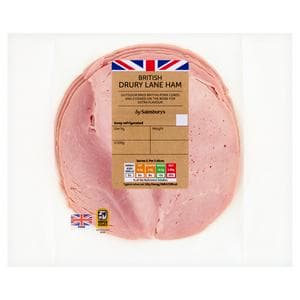 Deli Express British Drury Lane Cooked Ham Slices x4 150g