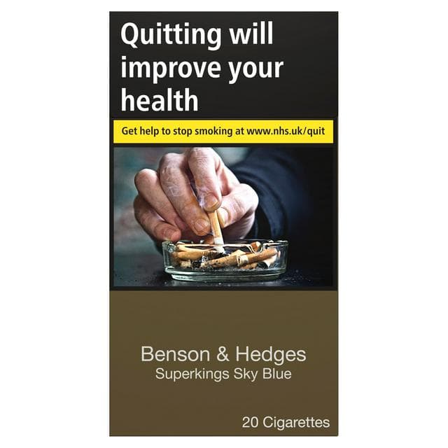 Benson & Hedges Sky Blue Superkings x20 - gallery image 1