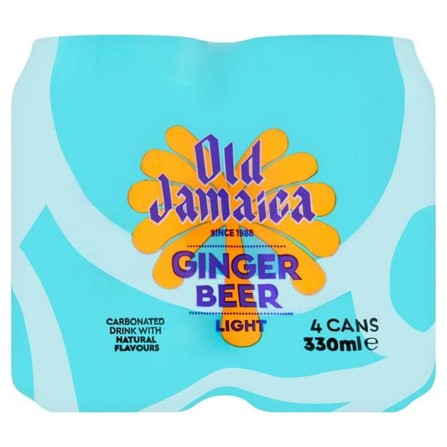 Old Jamaica Ginger Beer, Diet 4x330ml - gallery image 1
