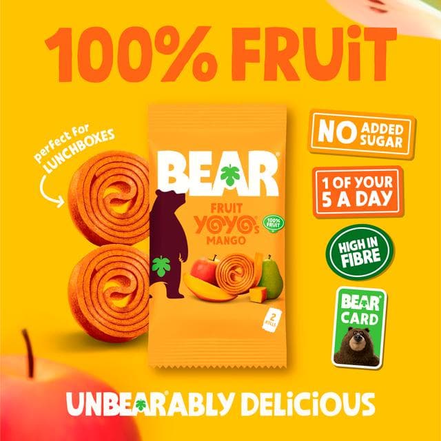 BEAR Fruit Yoyos Mango Family Pack 9x20g - gallery image 3