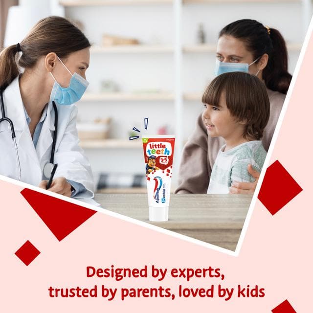 Aquafresh Kids Paw Patrol Little Teeth Toothpaste 3-5 Years 75ml - gallery image 3