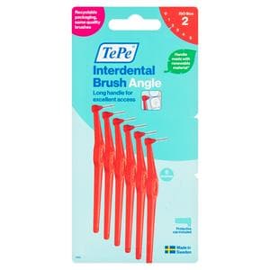 Tepe Angle Interdental Brush 0.5mm Size 2 x6