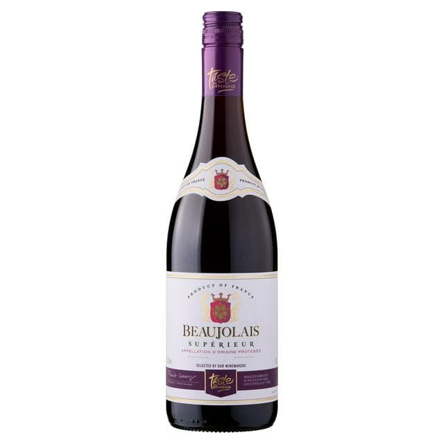 Sainsbury's Beaujolais Supérieur Red Wine, Taste the Difference 75cl - gallery image 1