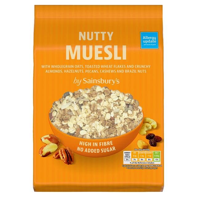 Sainsbury's Nutty Muesli 750g - gallery image 1