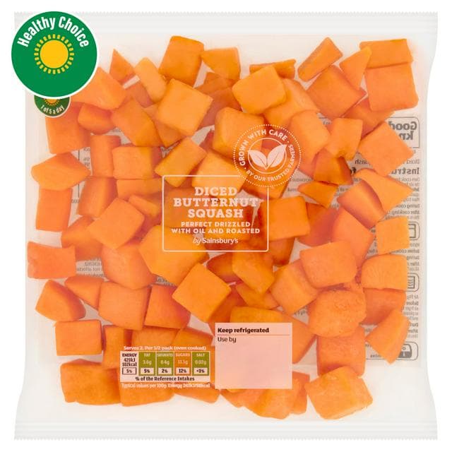 Sainsbury's 400g Diced Butternut Squash, Inspired to Cook - gallery image 1