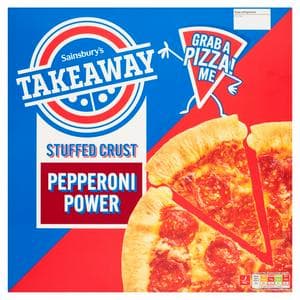 Sainsbury's Stuffed Crust Pepperoni Delight Pizza 616g