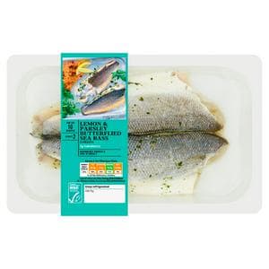 Sainsbury's Butterflied ASC Sea Bass 255g