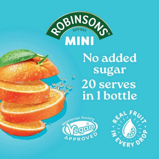 Robinsons Mini Orange On the Go Squash 66ml - gallery image 2