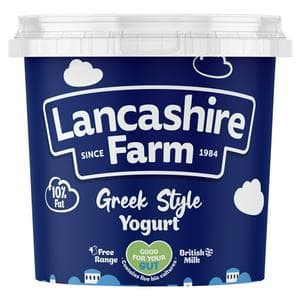 Lancashire Farm Greek Style Natural Yogurt 1kg
