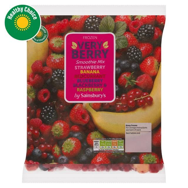 Sainsbury's Frozen Very Berry Smoothie Mix 450g - gallery image 1