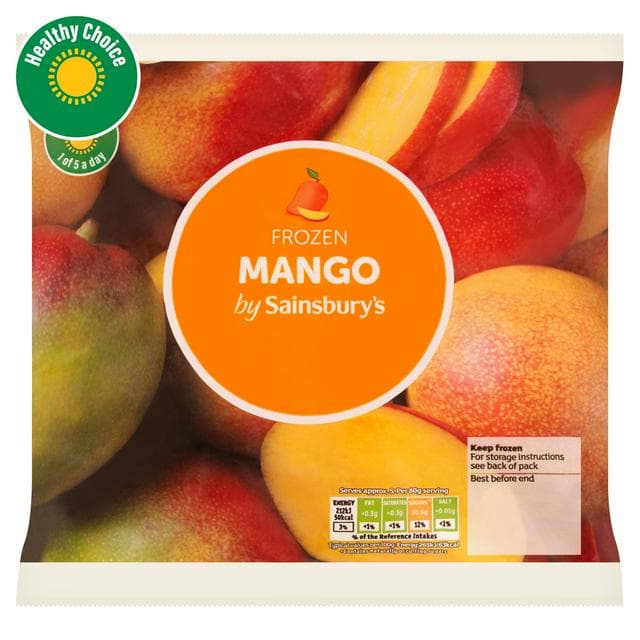 Sainsbury's Frozen Mango Chunks 450g - gallery image 1