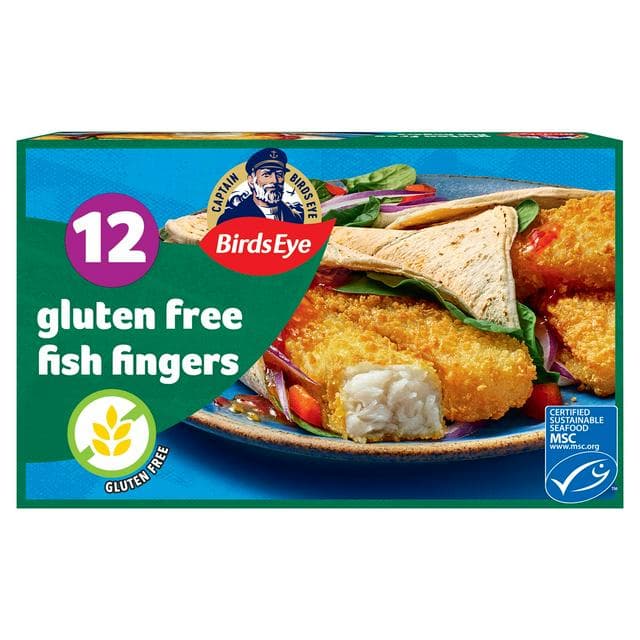 Birds Eye Gluten Free Breaded Fish Fingers x12 360g - gallery image 1