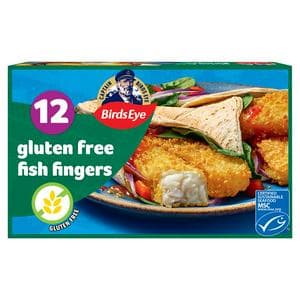 Birds Eye Gluten Free Breaded Fish Fingers x12 360g