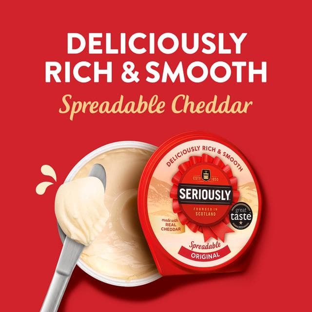 Seriously Spreadable Vintage Cheese 125g - gallery image 2