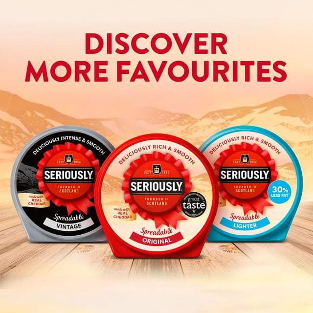 Seriously Spreadable Vintage Cheese 125g - gallery image 6