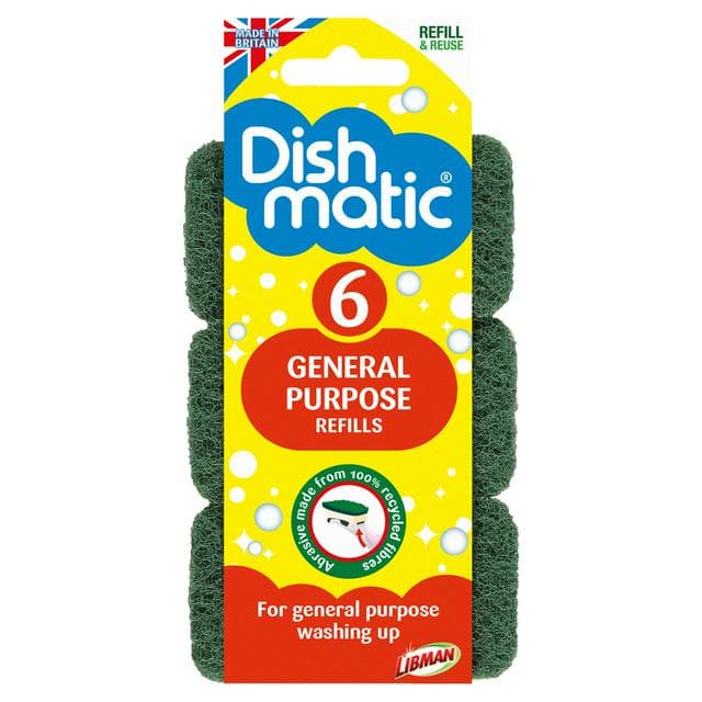 Dishmatic General Purpose Refills x6 - gallery image 1