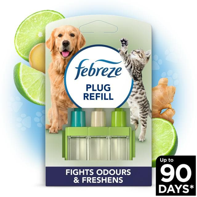 Febreze Ambi Pur 3Volution Plug In Refill Air Freshener Pet 20ml - gallery image 1