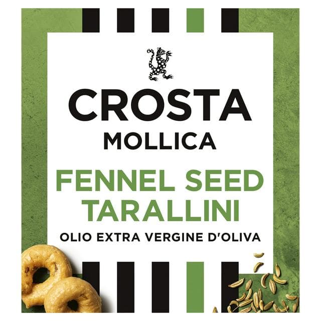 Crosta & Mollica Tarallini with Fennel Seed 170g - gallery image 1