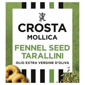 Crosta & Mollica Tarallini with Fennel Seed 170g