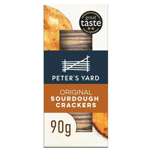 Peter's Yard Original Sourdough Crackers 90g - gallery image 1