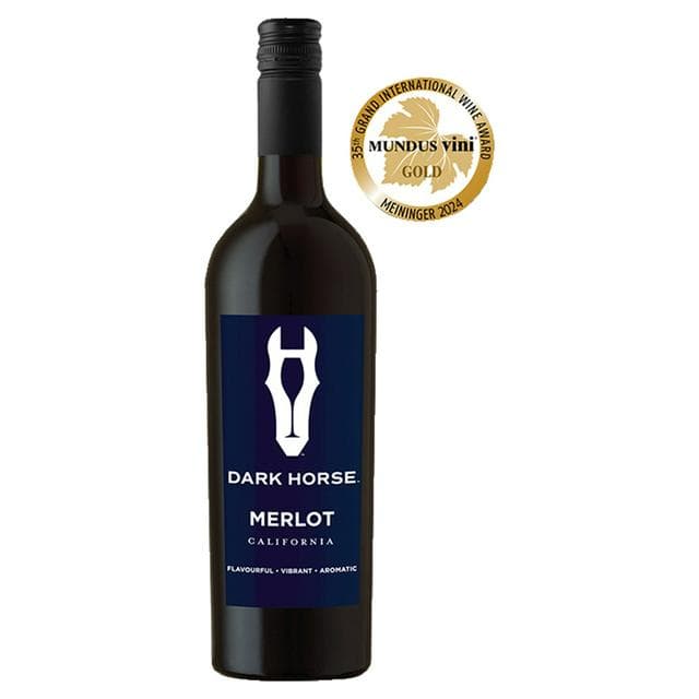 Dark Horse Merlot Red Wine 75cl - gallery image 1