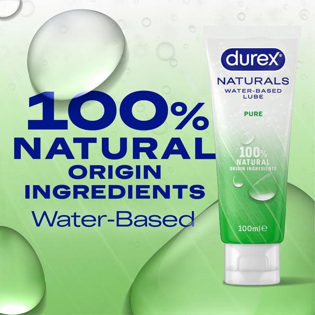 Durex Naturals Intimate Water Base Lubricant 100ml - gallery image 2