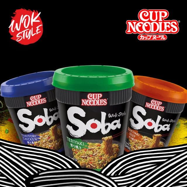 Nissin Soba Chilli Wok Style Instant Cup Noodles Pot 92g - gallery image 5