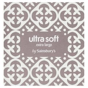 Sainsbury's Ultra Soft Mansize Tissues Compact 1x54 Sheets