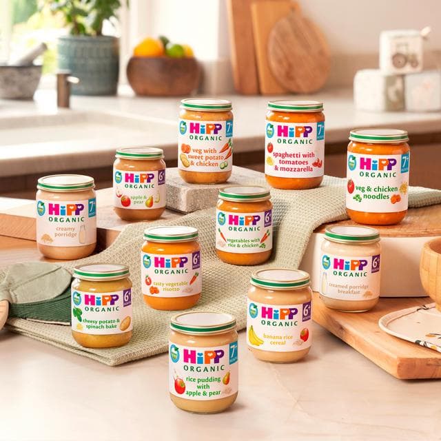 HiPP Organic Banana Rice Cereal Baby Food Jar 6+ Months 125g - gallery image 5