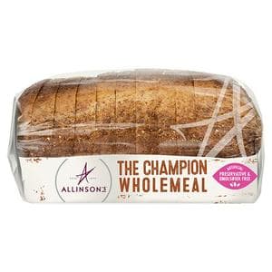 Allinson's The Champion Medium Sliced Wholemeal Bread 650g