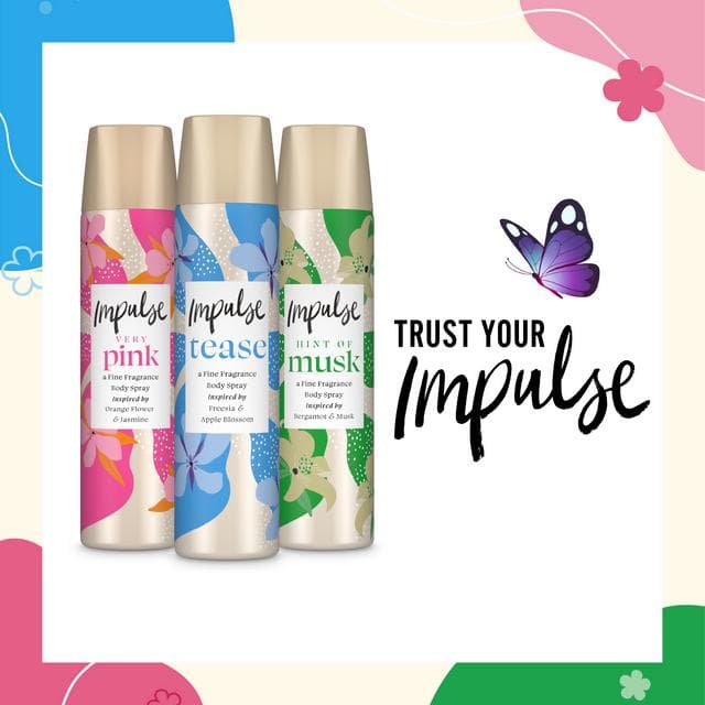 Impulse Body Spray Deodorant, Instant Crush 75ml - gallery image 6