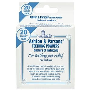 Ashton & Parsons Teething Powders Sachet x20