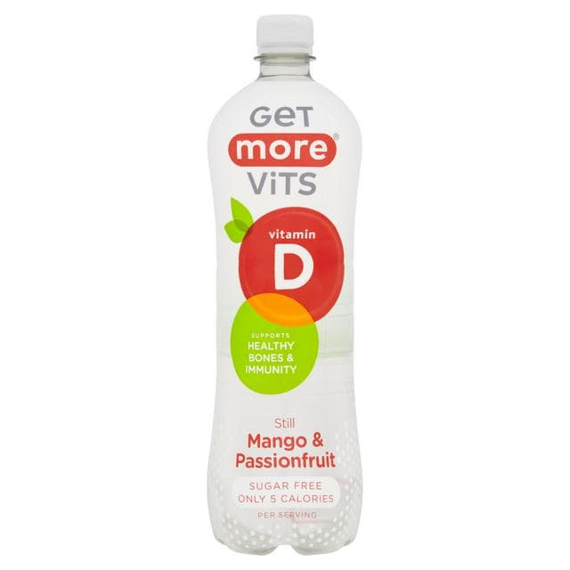 Get More Vits Vitamin D Still Mango & Passionfruit 1L - gallery image 1