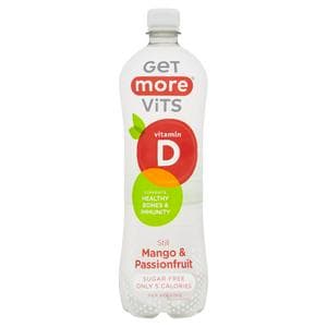Get More Vits Vitamin D Still Mango & Passionfruit 1L