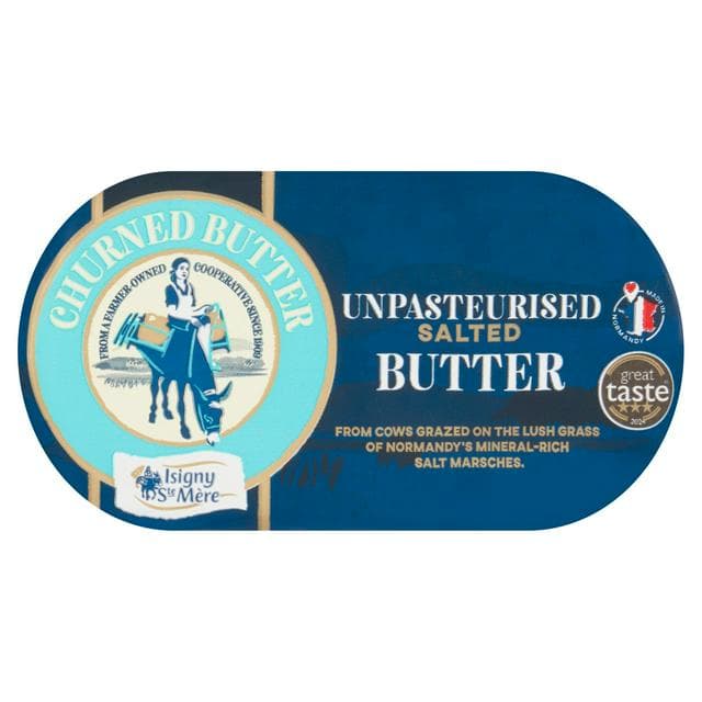 Isigny Sainte-Mere Unpasteurised Salted Butter 250g - gallery image 1