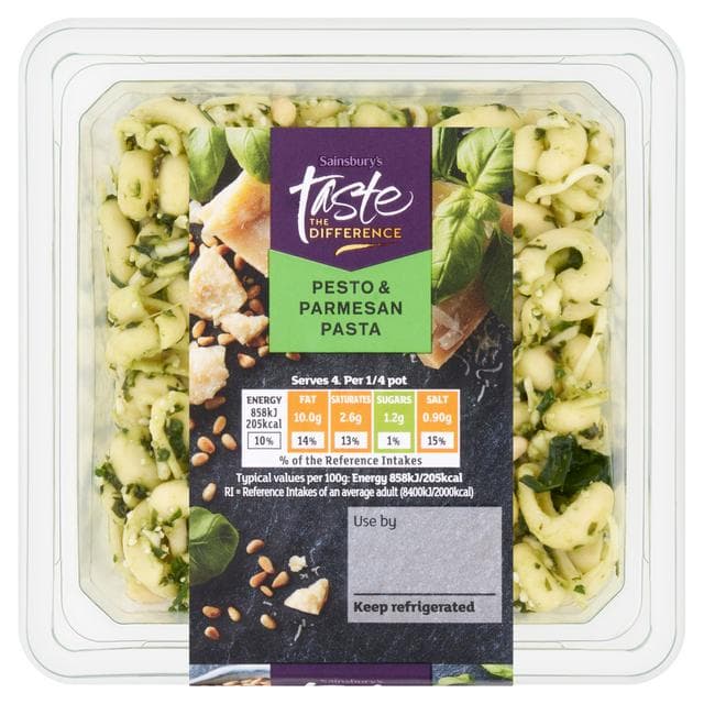 Sainsbury's Pesto Parmesan Pasta, Taste the Difference 400g - gallery image 1