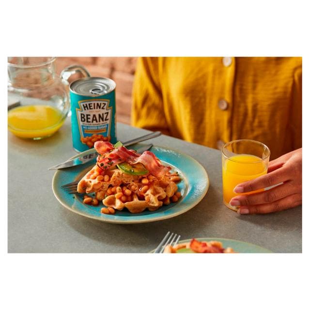 Heinz No Added Sugar Baked Beans in a Rich Tomato Sauce 4 x 415g - gallery image 2