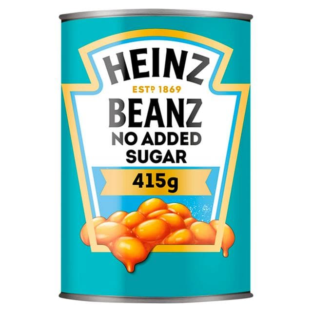 Heinz No Added Sugar Baked Beans in a Rich Tomato Sauce 415g - gallery image 1
