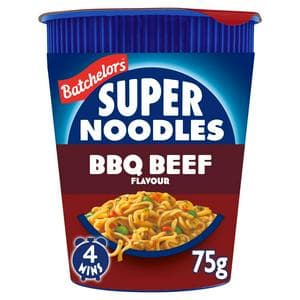 Batchelors Super Noodles Pot, BBQ Beef 75g