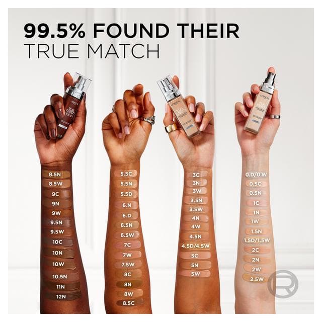 L'Oreal Paris True Match Foundation 4.W Golden Natural 30ml - gallery image 3